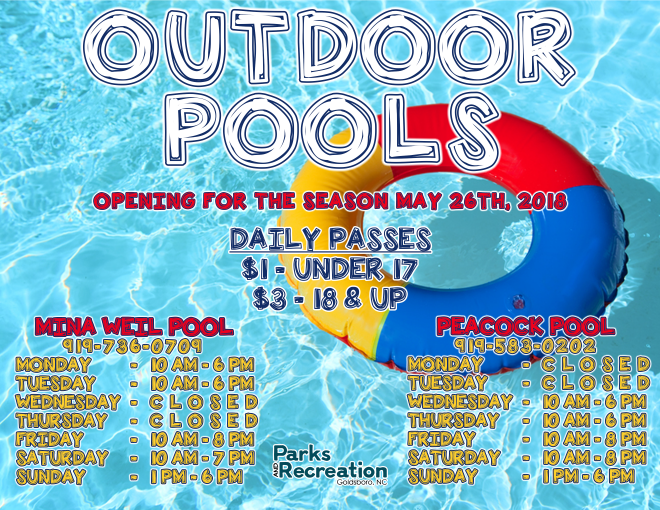 Goldsboro Parks and Recreation Be More. Do More. Seymour.